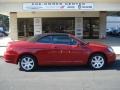 Inferno Red Crystal Pearl 2010 Chrysler Sebring Touring Convertible
