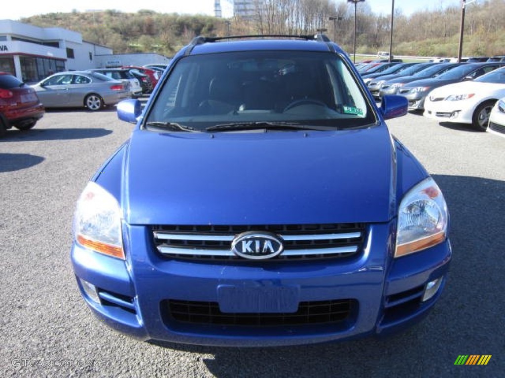 2007 Sportage EX V6 4WD - Smart Blue / Black photo #2