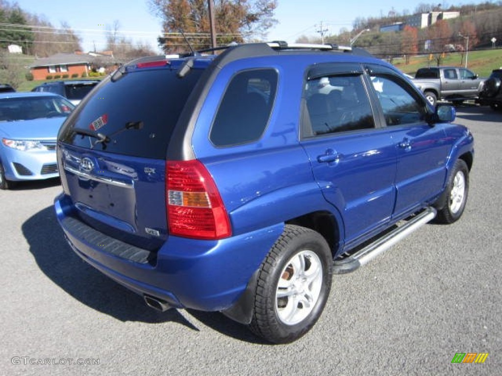 2007 Sportage EX V6 4WD - Smart Blue / Black photo #6