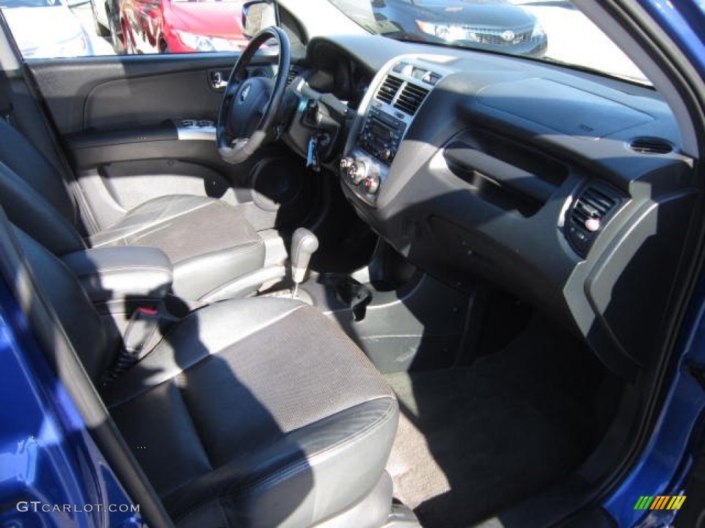 2007 Sportage EX V6 4WD - Smart Blue / Black photo #8