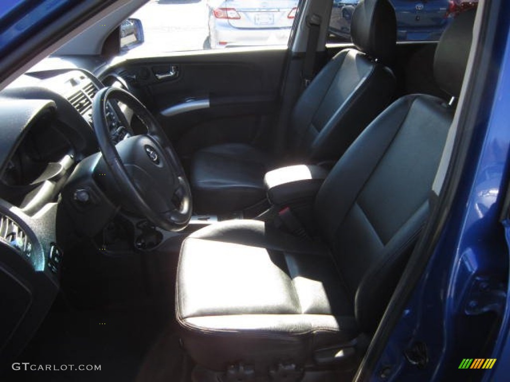 2007 Sportage EX V6 4WD - Smart Blue / Black photo #11