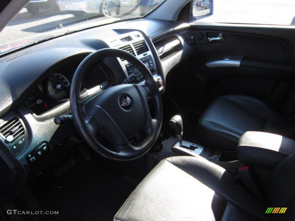 2007 Sportage EX V6 4WD - Smart Blue / Black photo #12