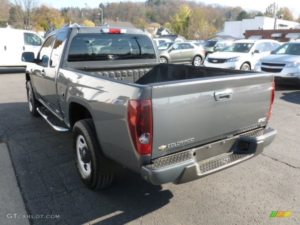 Dark Gray Metallic 2012 Chevrolet Colorado Work Truck Extended Cab 4x4 Exterior Photo #73257381