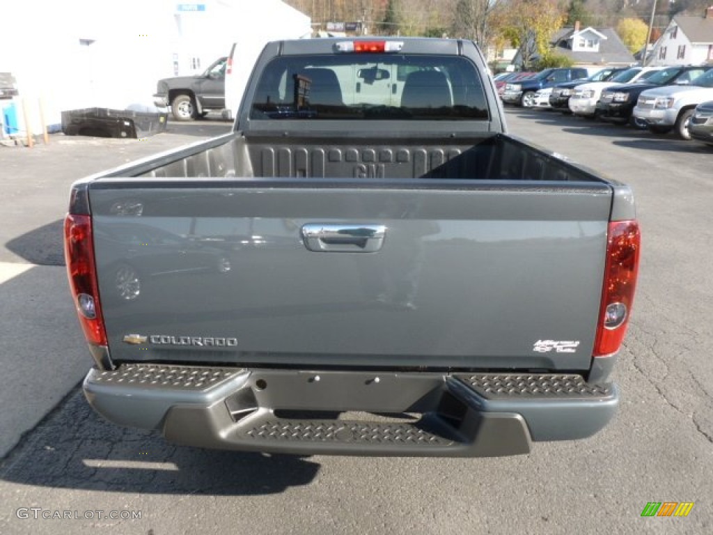 Dark Gray Metallic 2012 Chevrolet Colorado Work Truck Extended Cab 4x4 Exterior Photo #73257405