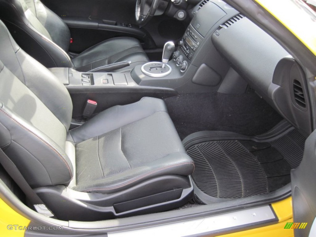 2005 350Z Touring Roadster - Ultra Yellow Metallic / Charcoal photo #13