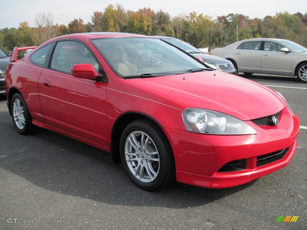 2006 RSX Sports Coupe - Milano Red / Titanium photo #2