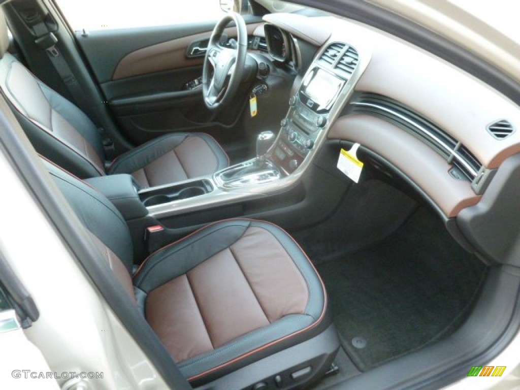 Jet Black/Brownstone Interior 2013 Chevrolet Malibu LTZ Photo #73257891