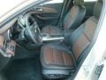 2013 Chevrolet Malibu Jet Black/Brownstone Interior Front Seat Photo