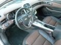 2013 Chevrolet Malibu Jet Black/Brownstone Interior Prime Interior Photo