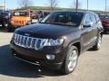 2013 Rugged Brown Pearl Jeep Grand Cherokee Overland Summit 4x4  photo #2