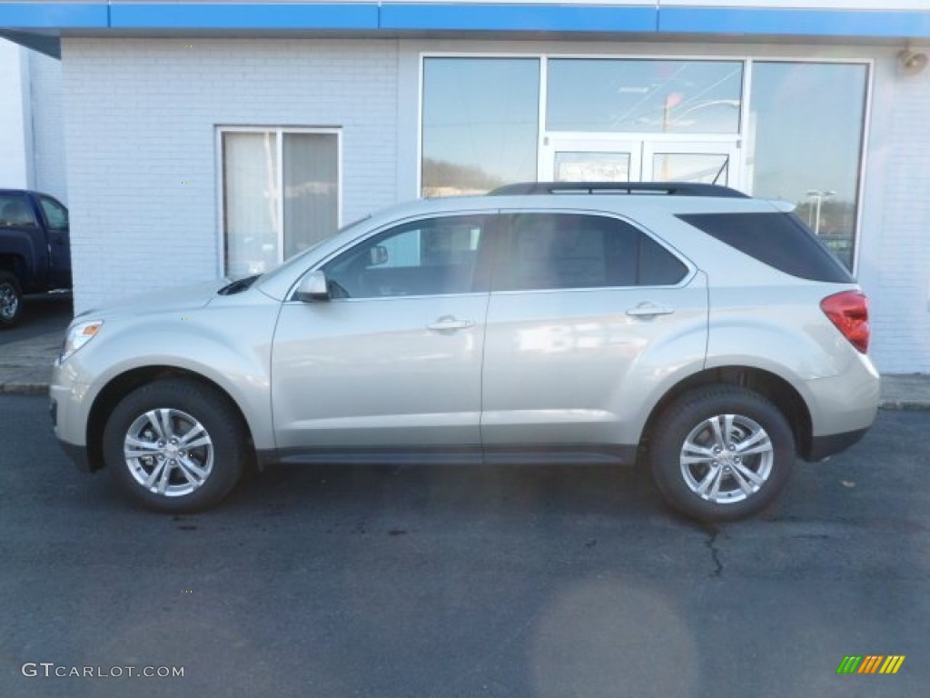 2013 Equinox LT AWD - Champagne Silver Metallic / Jet Black photo #4