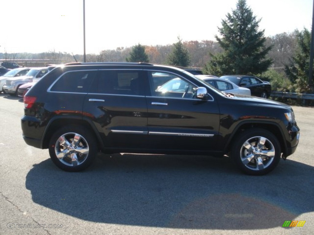 2013 Grand Cherokee Overland Summit 4x4 - Rugged Brown Pearl / New Saddle/Black photo #5