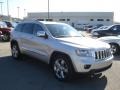 2013 Bright Silver Metallic Jeep Grand Cherokee Overland 4x4  photo #4