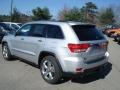 2013 Bright Silver Metallic Jeep Grand Cherokee Overland 4x4  photo #8