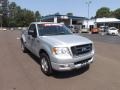 2005 Silver Metallic Ford F150 STX Regular Cab Flareside  photo #7