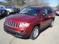 2013 Deep Cherry Red Crystal Pearl Jeep Compass Sport  photo #2