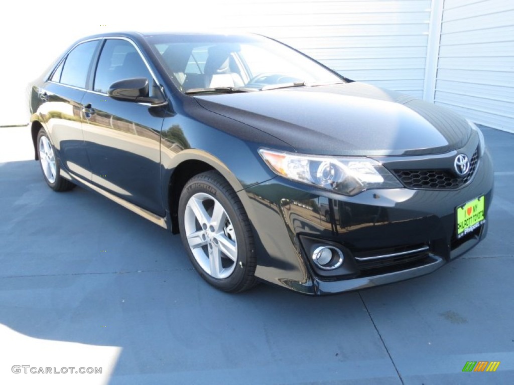 2012 Camry SE - Cosmic Gray Mica / Black photo #1