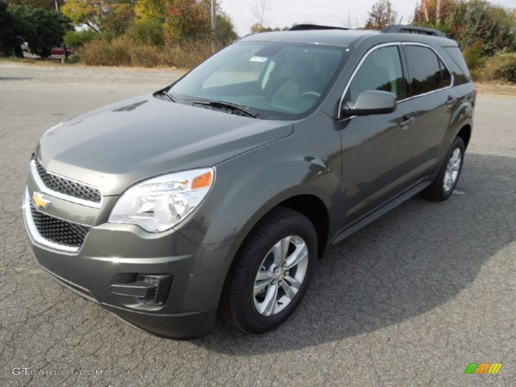 2013 Equinox LT - Steel Green Metallic / Jet Black photo #2