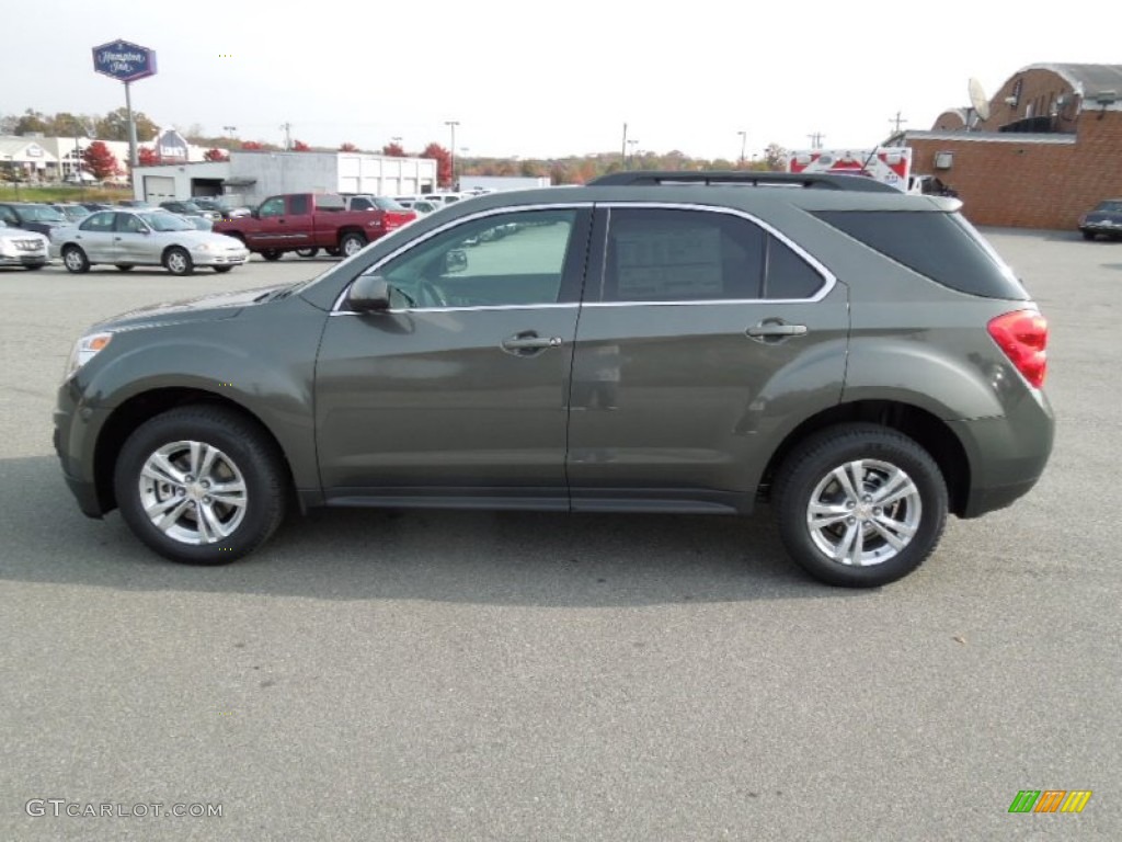2013 Equinox LT - Steel Green Metallic / Jet Black photo #3