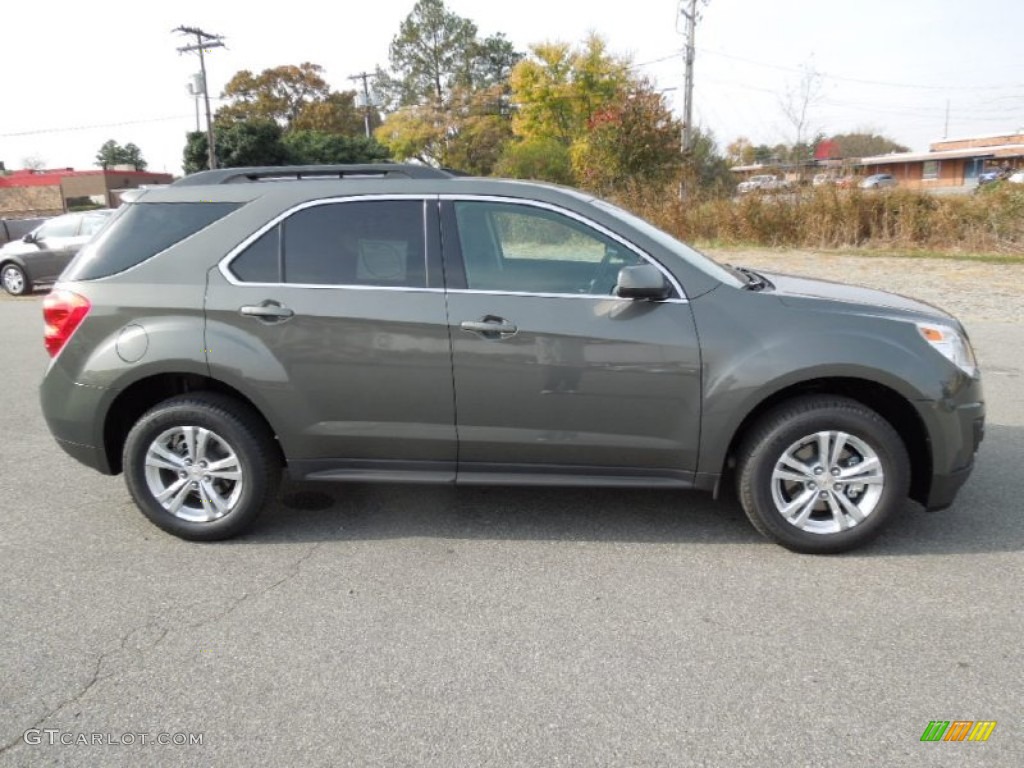 2013 Equinox LT - Steel Green Metallic / Jet Black photo #6