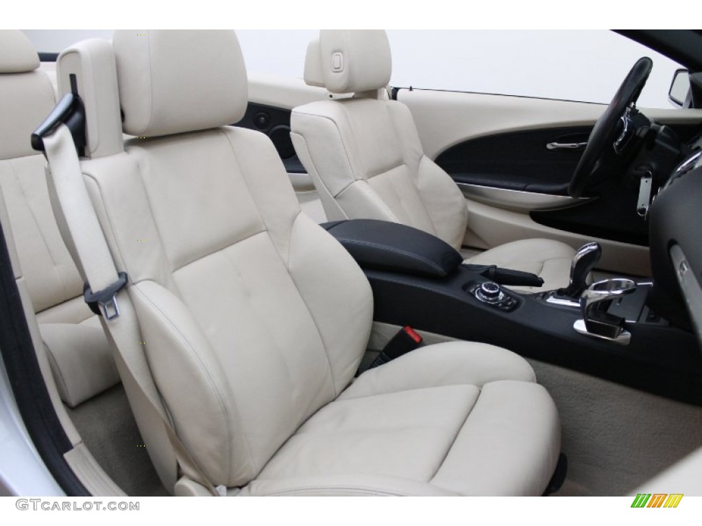 2009 BMW 6 Series 650i Convertible Front Seat Photo #73261080