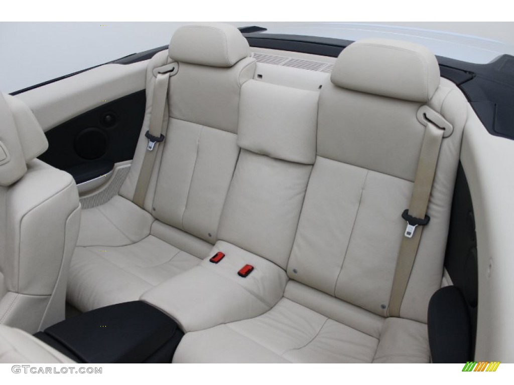 Cream Beige Dakota Leather Interior 2009 BMW 6 Series 650i Convertible Photo #73261098