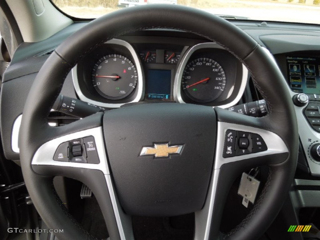 2013 Equinox LT - Steel Green Metallic / Jet Black photo #15