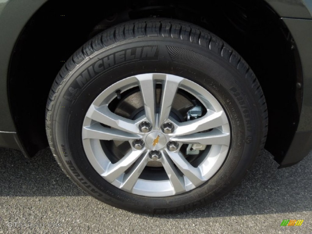 2013 Equinox LT - Steel Green Metallic / Jet Black photo #25