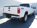 2012 White Platinum Metallic Tri-Coat Ford F350 Super Duty Lariat Crew Cab 4x4  photo #3