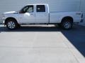 2012 White Platinum Metallic Tri-Coat Ford F350 Super Duty Lariat Crew Cab 4x4  photo #5