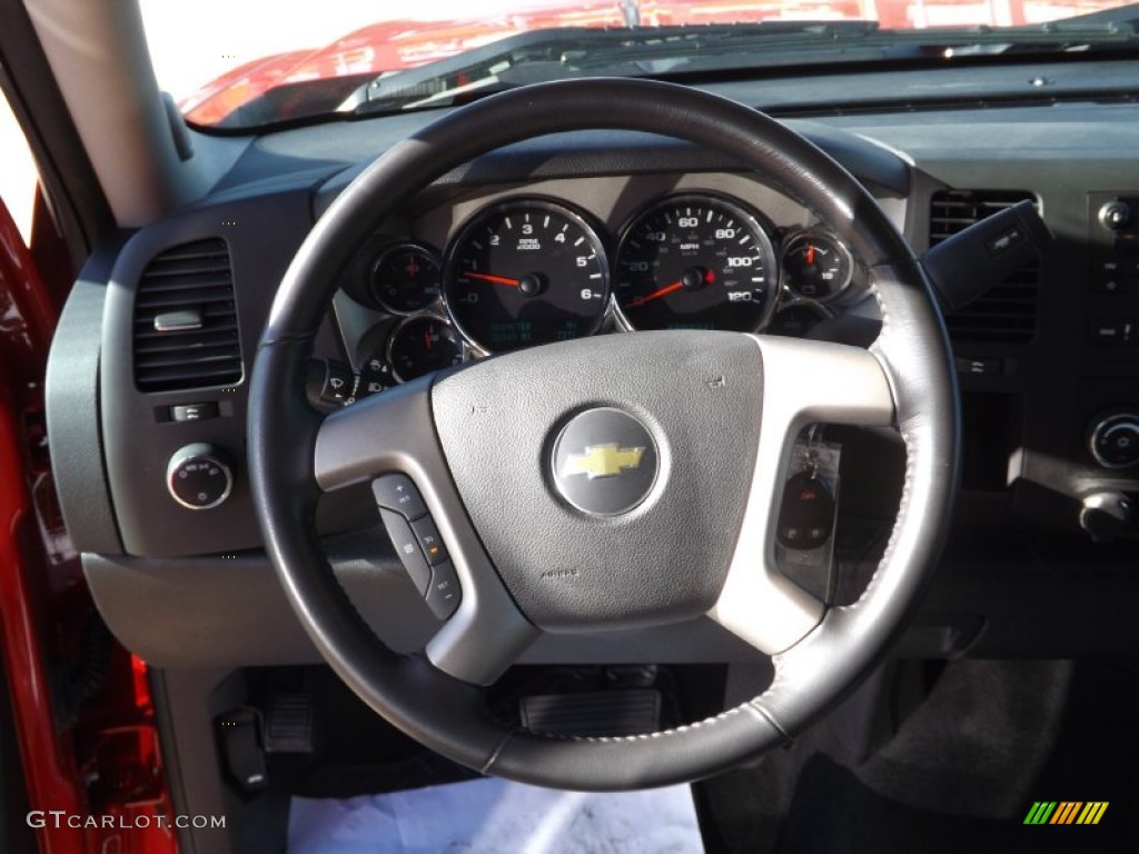 2012 Silverado 1500 LT Crew Cab - Victory Red / Ebony photo #10