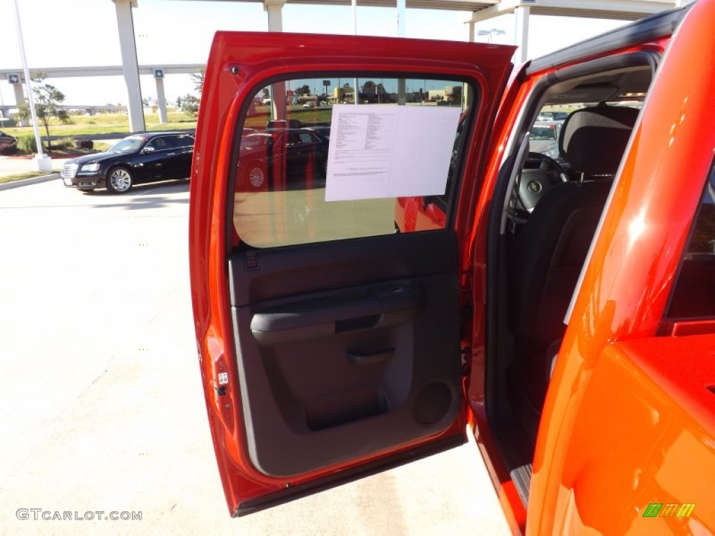 2012 Silverado 1500 LT Crew Cab - Victory Red / Ebony photo #16