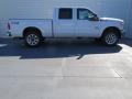 2012 White Platinum Metallic Tri-Coat Ford F250 Super Duty Lariat Crew Cab 4x4  photo #2