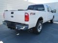 2012 White Platinum Metallic Tri-Coat Ford F250 Super Duty Lariat Crew Cab 4x4  photo #3