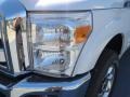 2012 White Platinum Metallic Tri-Coat Ford F250 Super Duty Lariat Crew Cab 4x4  photo #8
