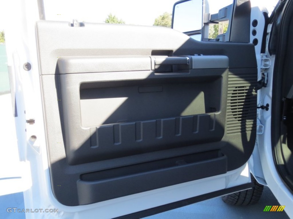 2012 F250 Super Duty Lariat Crew Cab 4x4 - White Platinum Metallic Tri-Coat / Black photo #21