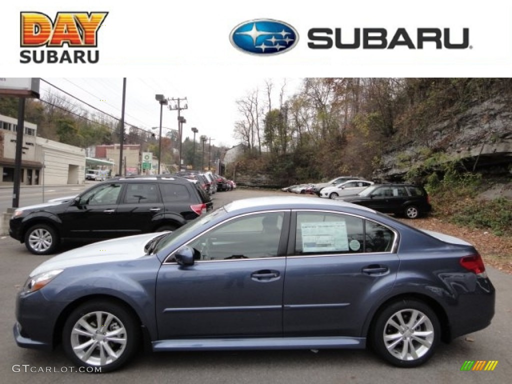 2013 Legacy 2.5i Premium - Twilight Blue Metallic / Black photo #1