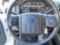 2012 White Platinum Metallic Tri-Coat Ford F250 Super Duty Lariat Crew Cab 4x4  photo #33