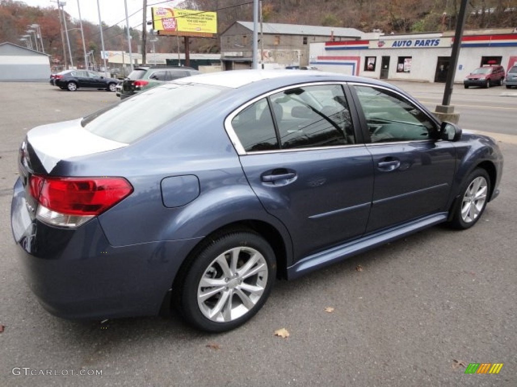 2013 Legacy 2.5i Premium - Twilight Blue Metallic / Black photo #4