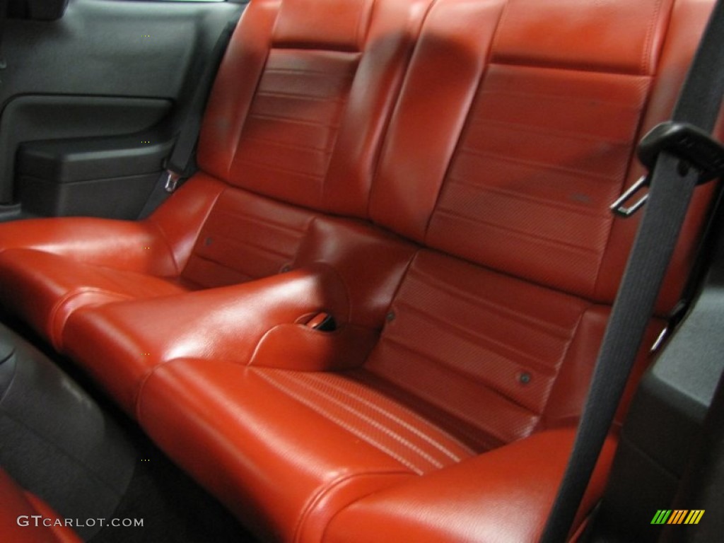 2005 Mustang GT Premium Coupe - Torch Red / Red Leather photo #10