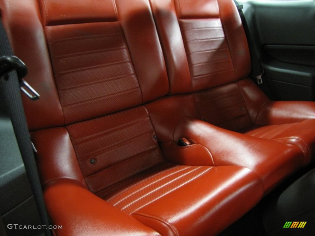 2005 Mustang GT Premium Coupe - Torch Red / Red Leather photo #11