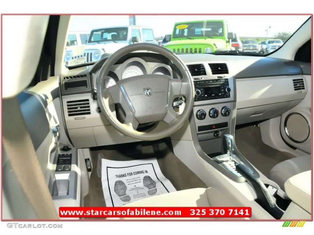 2009 Avenger SXT - Light Sandstone Metallic / Dark Khaki/Light Graystone photo #22