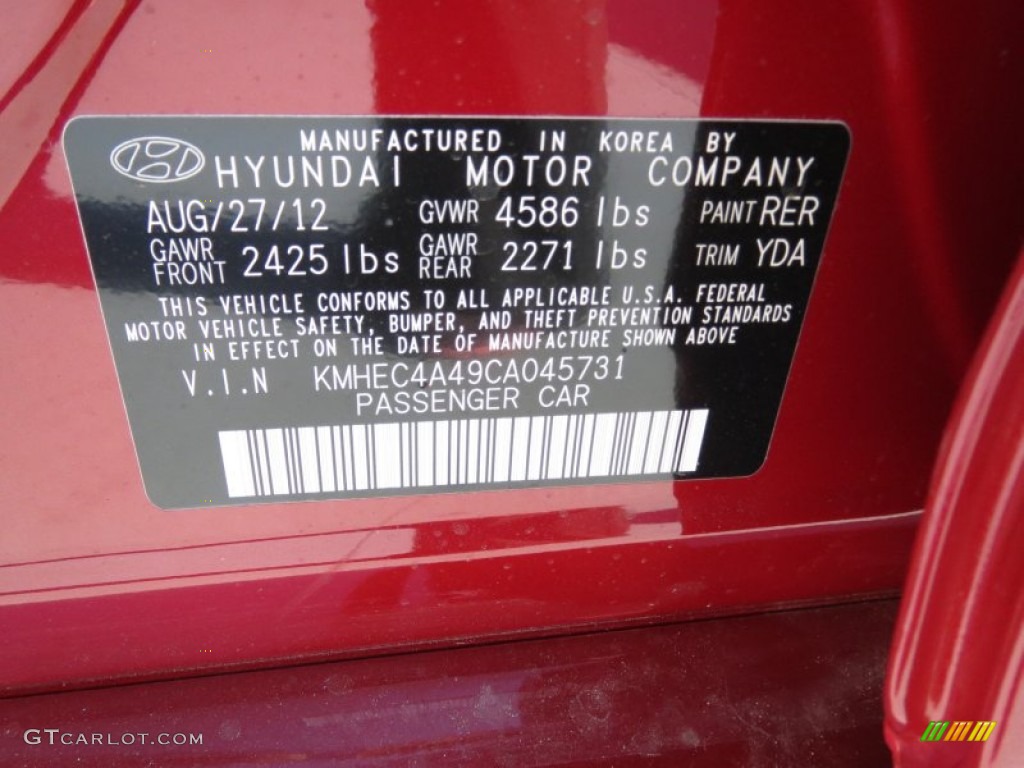 2012 Sonata Hybrid - Venetian Red Pearl / Camel photo #35