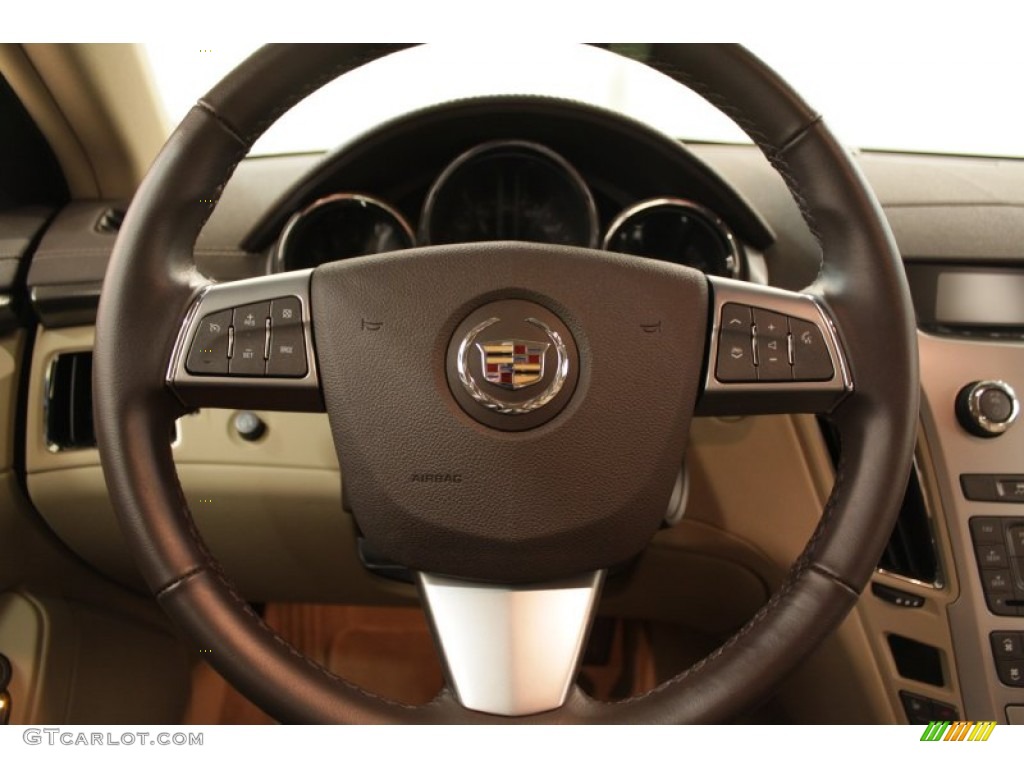 2012 Cadillac CTS 4 3.6 AWD Sport Wagon Steering Wheel Photos