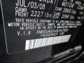 Black Pearl - Elantra GLS Sedan Photo No. 16