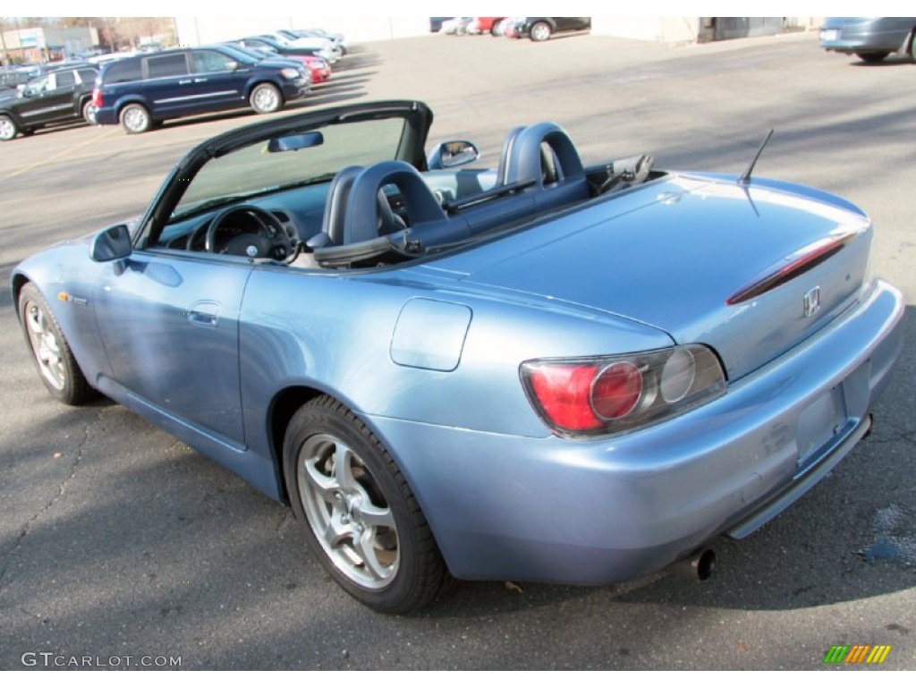 2002 S2000 Roadster - Suzuka Blue Metallic / Blue photo #11