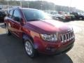 2013 Deep Cherry Red Crystal Pearl Jeep Compass Sport  photo #7