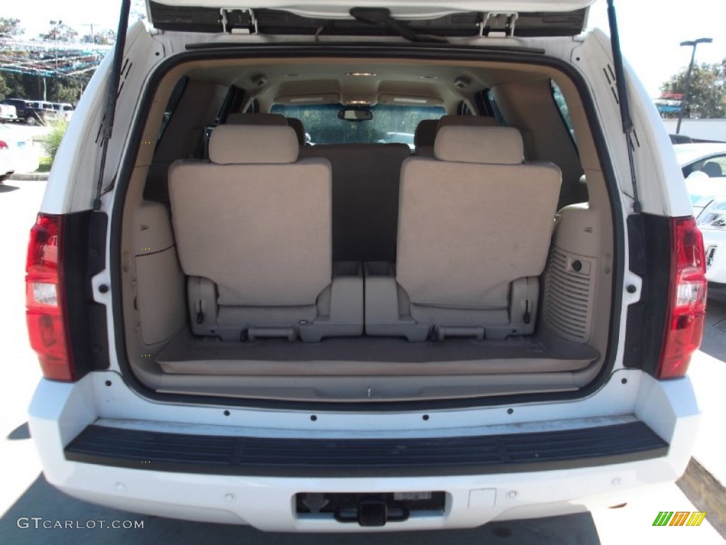 2007 Tahoe LT - Summit White / Light Cashmere/Ebony photo #6