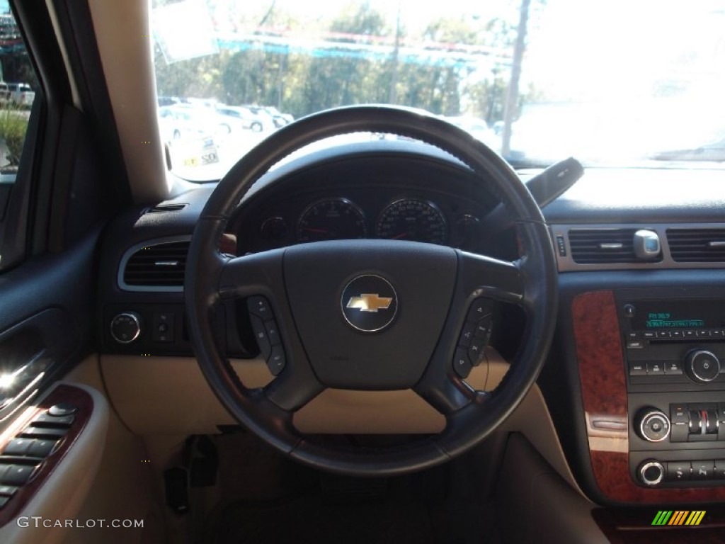 2007 Tahoe LT - Summit White / Light Cashmere/Ebony photo #7