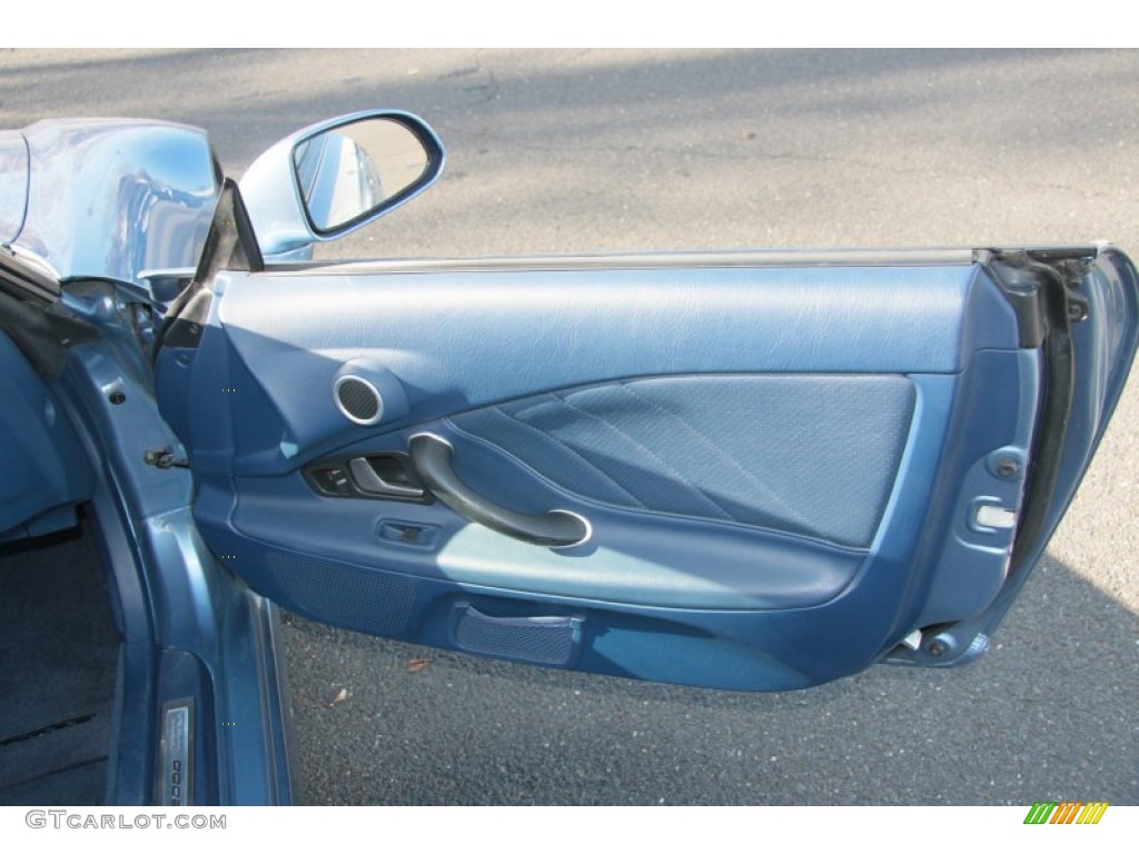 2002 Honda S2000 Roadster Blue Door Panel Photo #73267195